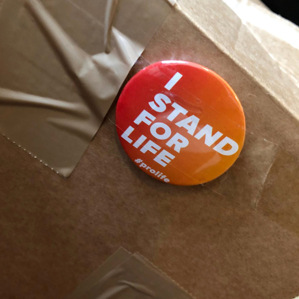 Badge: I Stand for Life